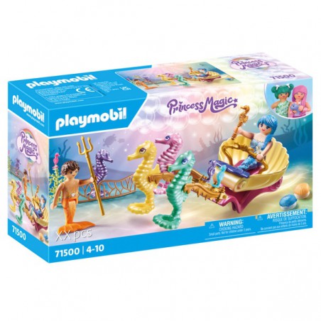 Playmobil - Princess Magic 71500 Zeemeermin zeepaard koets