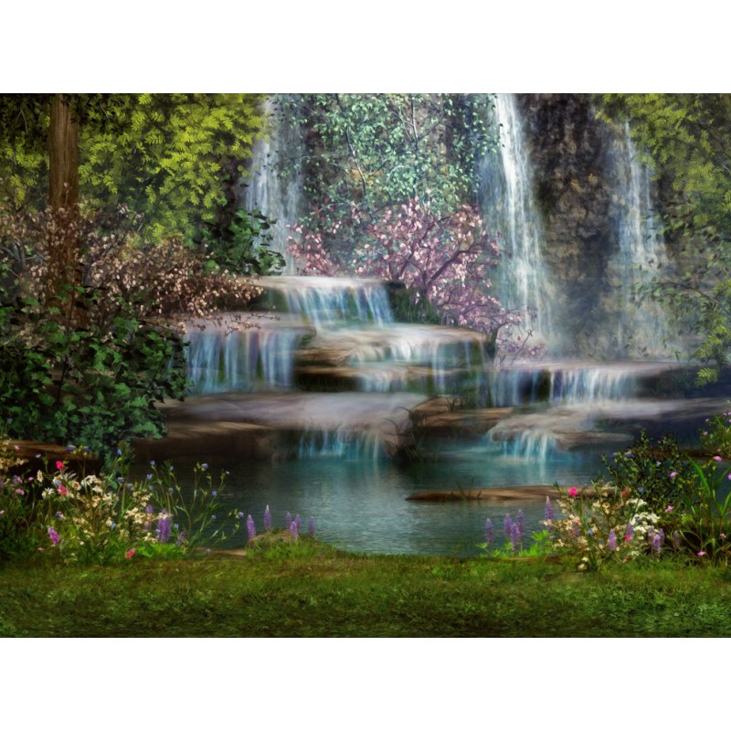 Magic waterfall Grafika puzzel 2000 stukjes