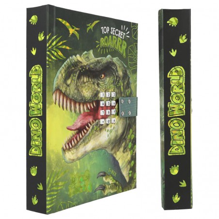 Dino World dagboek met geheime code 12407