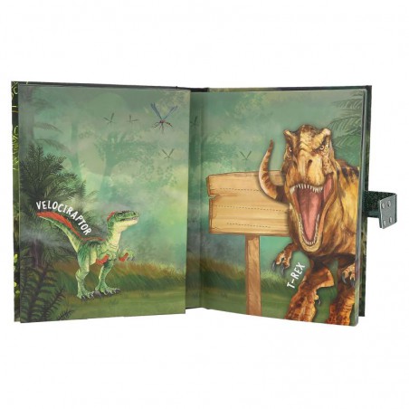 Dino World dagboek met geheime code 12407