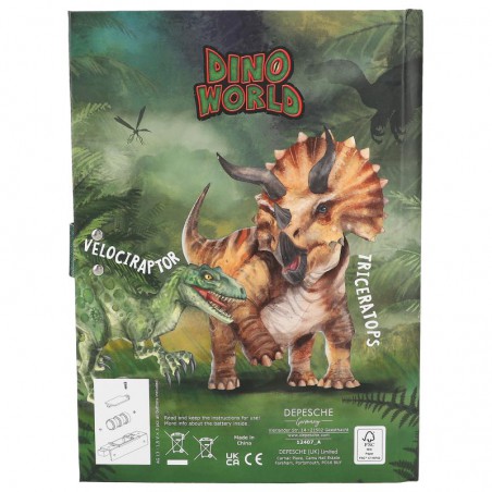 Dino World dagboek met geheime code 12407