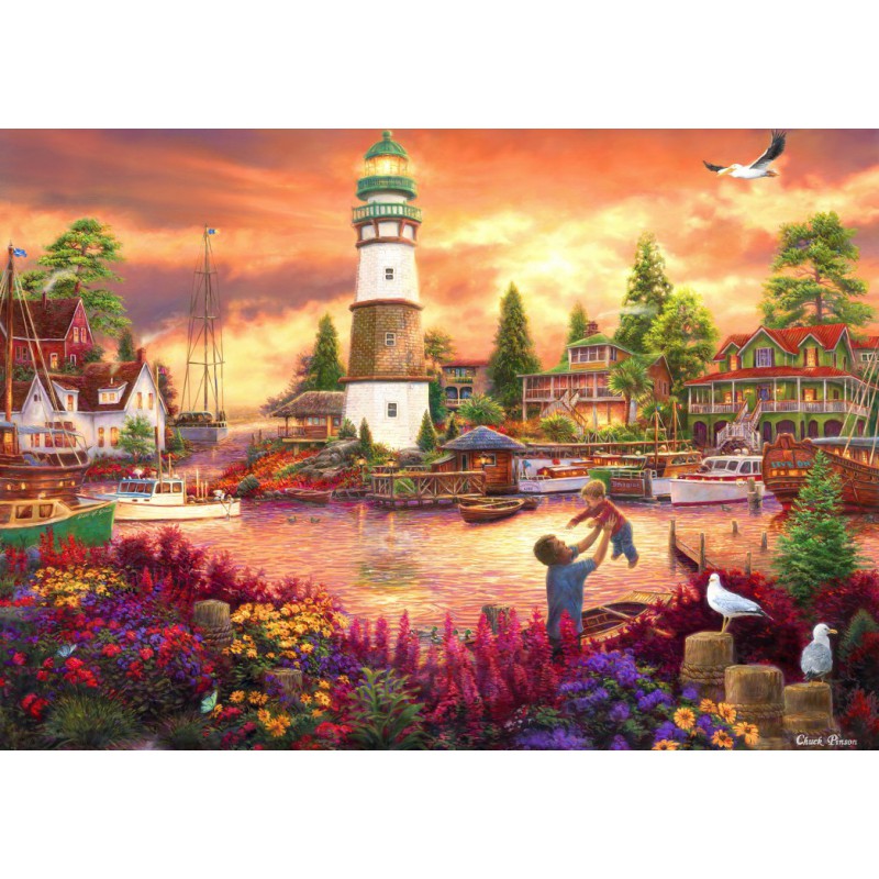 Love lifted me Chuck Pinson Grafika puzzel 2000 stukjes