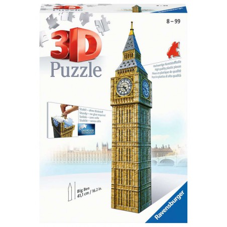 3D puzzel, Big Ben, 216 stukjes Ravensburger
