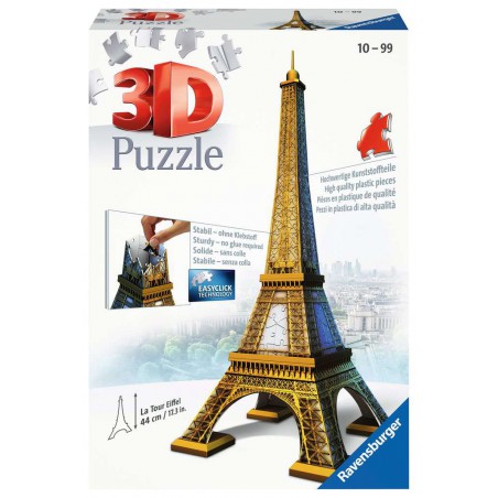 3D puzzel, Eiffeltoren, 216 stukjes Ravensburger