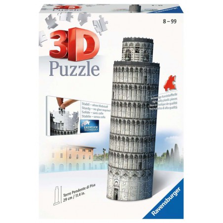 3D puzzel, Toren van Pisa, 216 stukjes Ravensburger