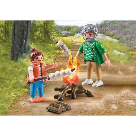 Playmobil - My Life, kampvuur met marshmallows 71513