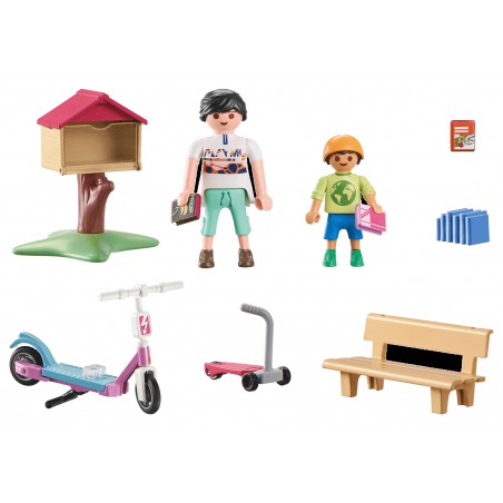 Playmobil - My Life, boekenruil voor boekenwurmen 71511