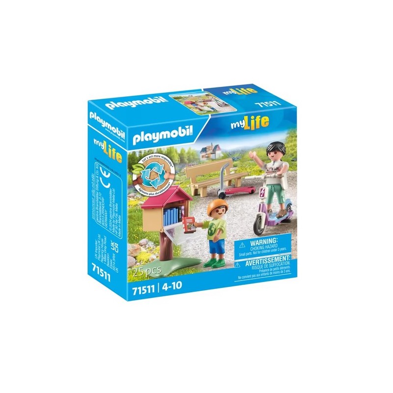 Playmobil - My Life, boekenruil voor boekenwurmen 71511