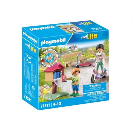 Playmobil - My Life, boekenruil voor boekenwurmen 71511