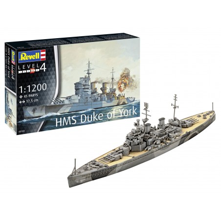 Battleship HMS Duke of York 1:1200, Revell