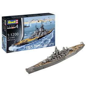 Battleship USS New Jersey 1:1200, Revell