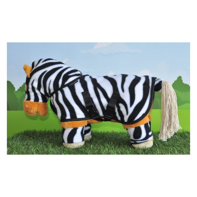 Crafty Ponies - Knuffeldeken Set Zebra