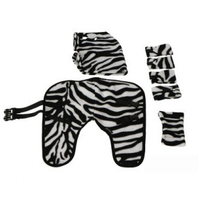 Crafty Ponies - Knuffeldeken Set Zebra