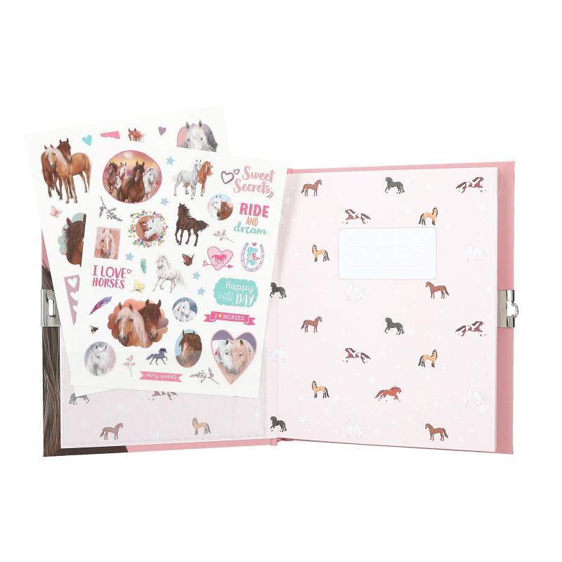 Miss Melody dagboek met stickers 12968
