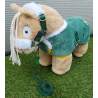 Crafty Ponies -  Luxe dekenset Groen/geel CP185
