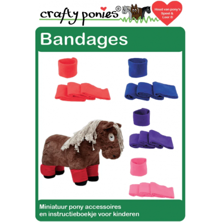 Crafty Ponies -  Luxe dekenset Groen/geel CP185