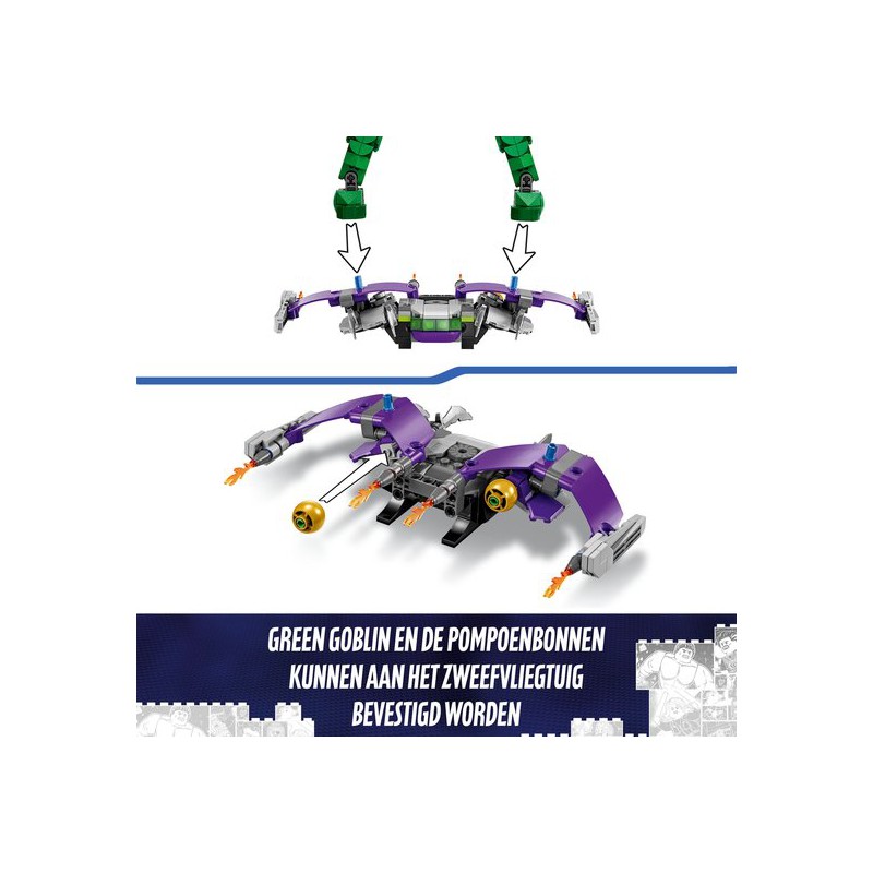 LEGO MARVEL - 76284 Green Goblin bouwfiguur