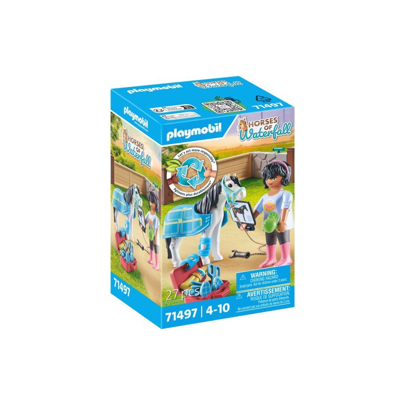 Playmobil - Horses of waterfall, paardentherapeut 71497