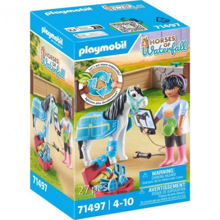 Playmobil - Horses of waterfall, paardentherapeut 71497