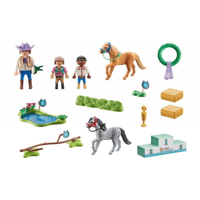 Playmobil - Horses of waterfall, ponytournooi 71495