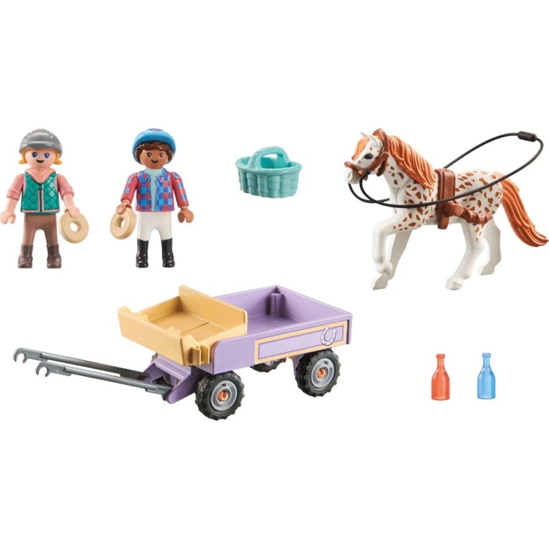 Playmobil - Horses of waterfall, Ponykoets 71496