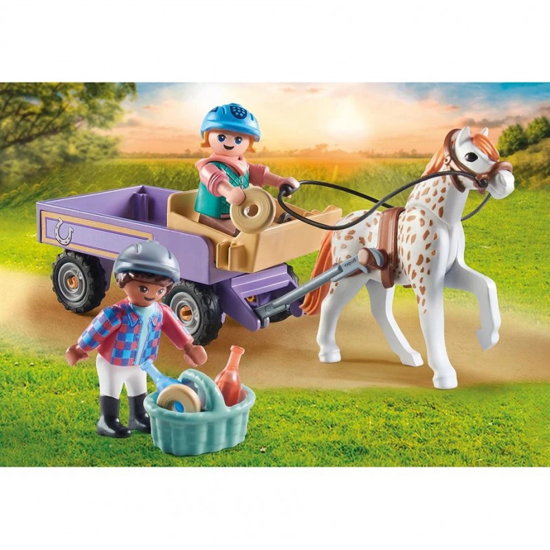 Playmobil - Horses of waterfall, Ponykoets 71496