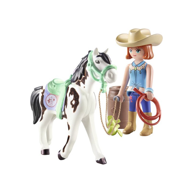 Playmobil - Horses of waterfall, Ellie en Sawdust speelset 71358