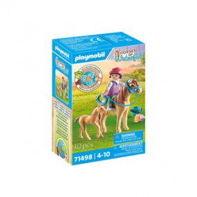 Playmobil - Horses of waterfall, Kind met pony en veulen 71498