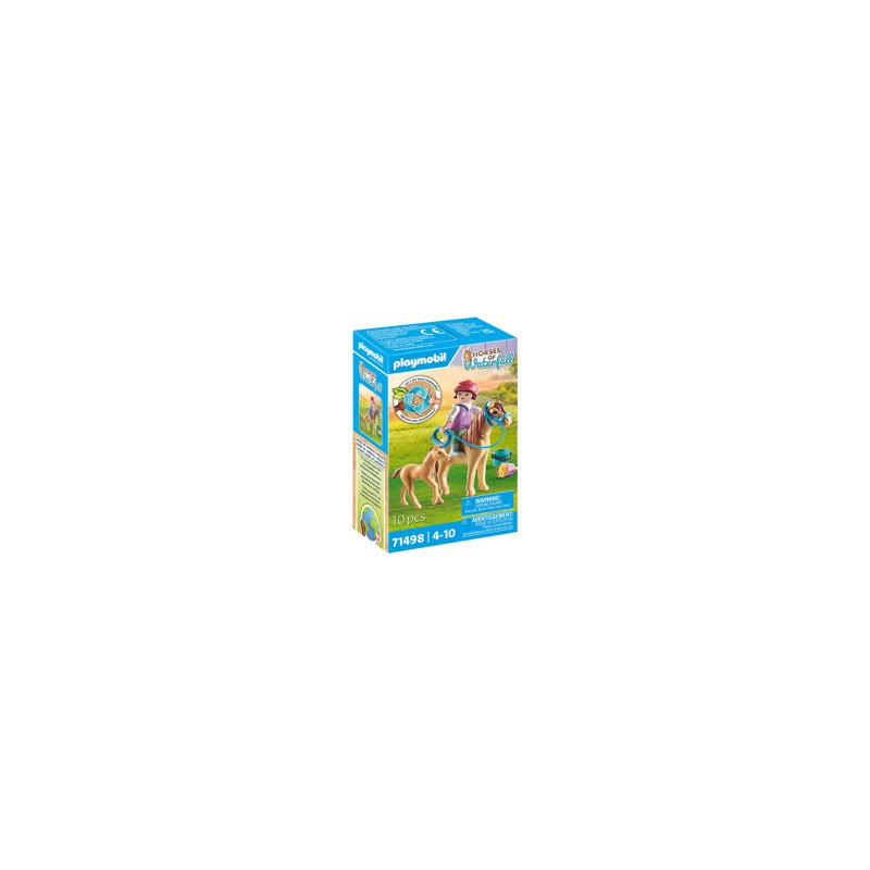 Playmobil - Horses of waterfall, Kind met pony en veulen 71498