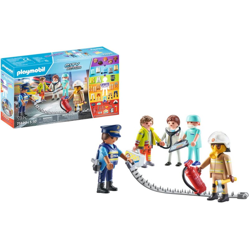 Playmobil City Action 71400 myfigures: reddingsmissie