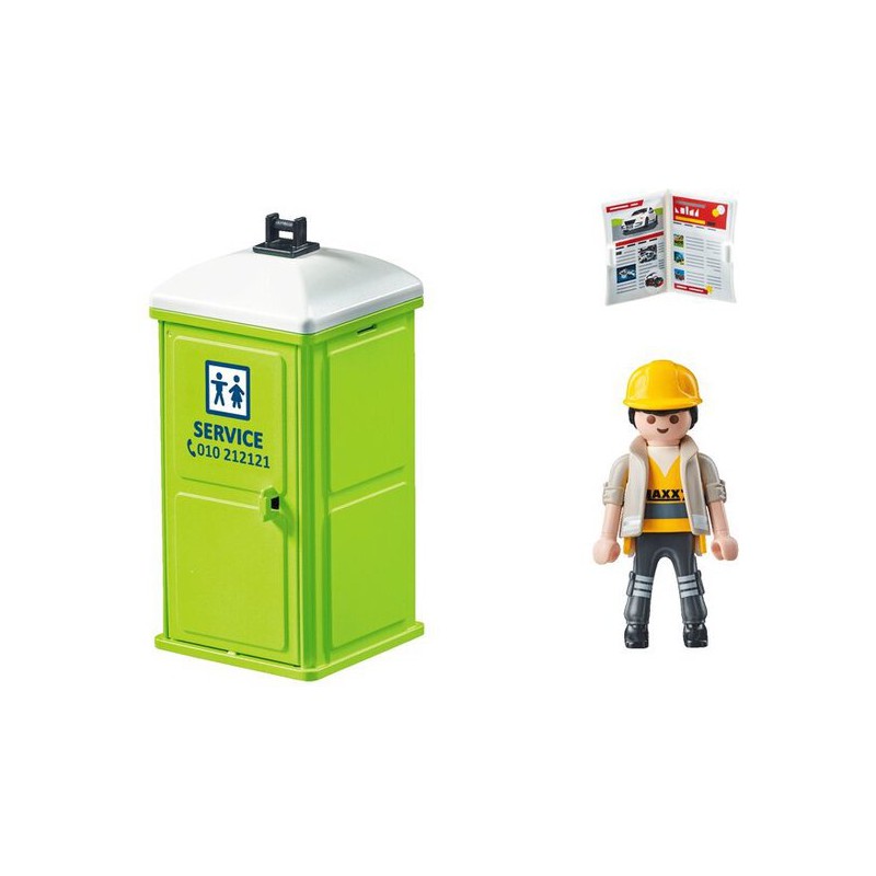 Playmobil City Action 71435 mobiel toilet