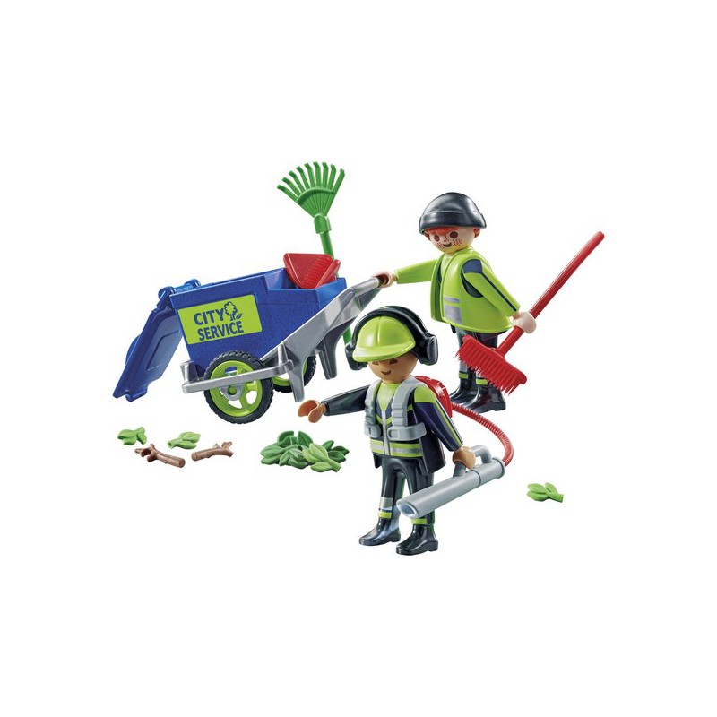 Playmobil City Action 71434 figurenset schoonmaakteam