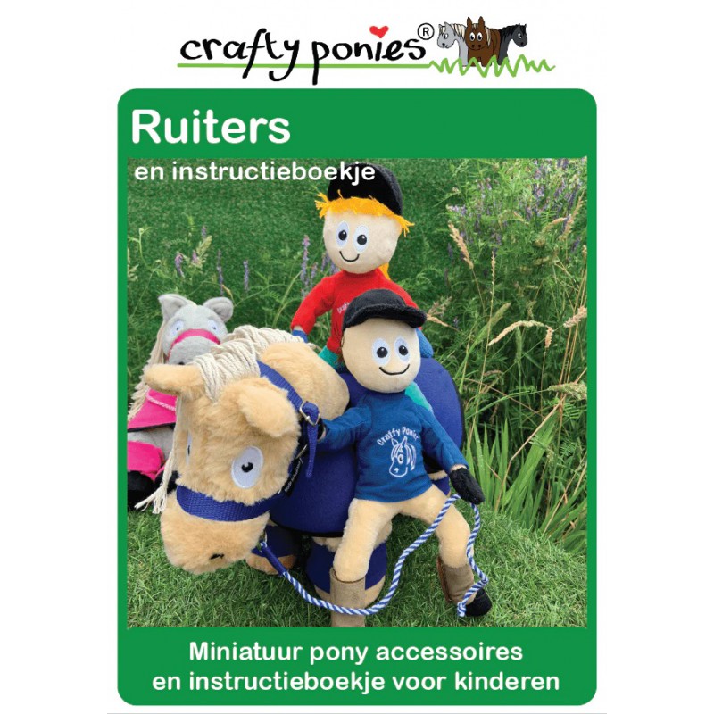 Crafty Ponies - Jamie Ponyrijder (Pop) 31 cm CP053