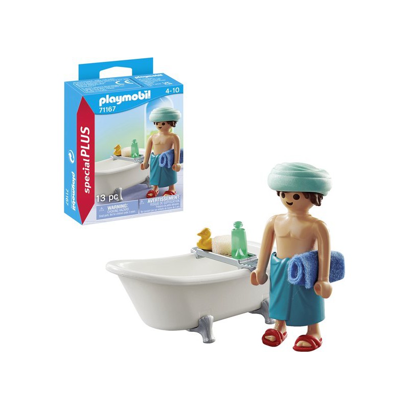 Playmobil - My Life, Man in badkuip 71167