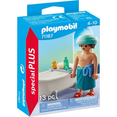 Playmobil - My Life, Man in badkuip 71167
