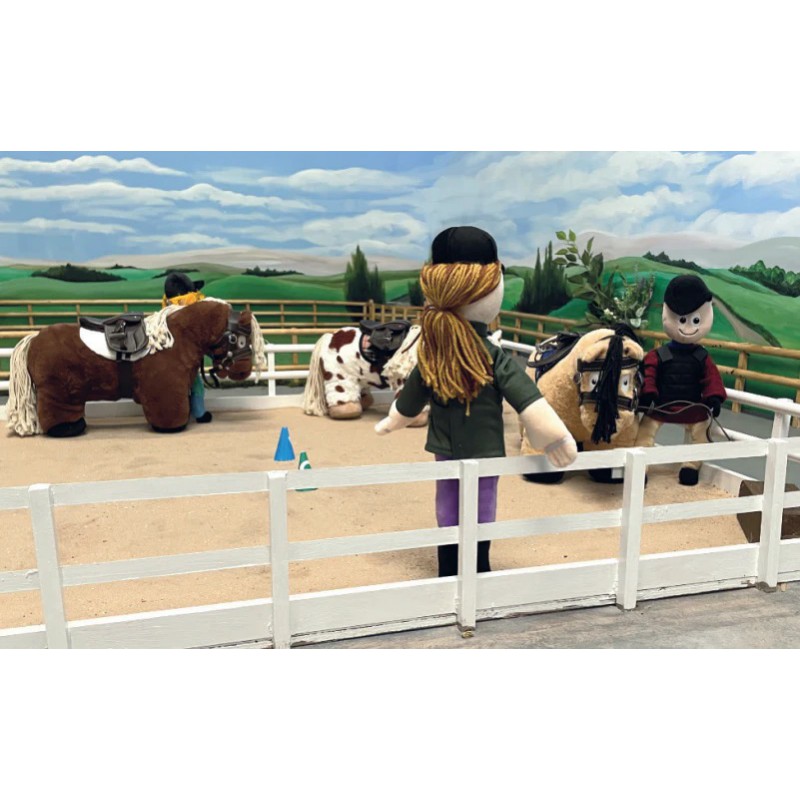 Crafty Ponies -  Iris instructrice (Pop) 39 cm CP319