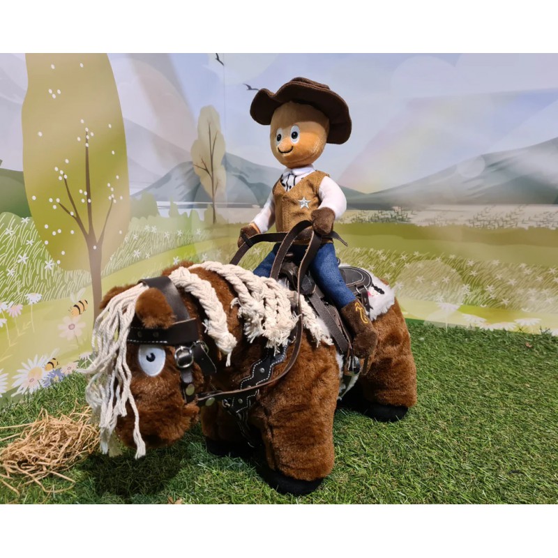 Crafty Ponies -  Cowboy Hein (Pop) 31 cm CP055