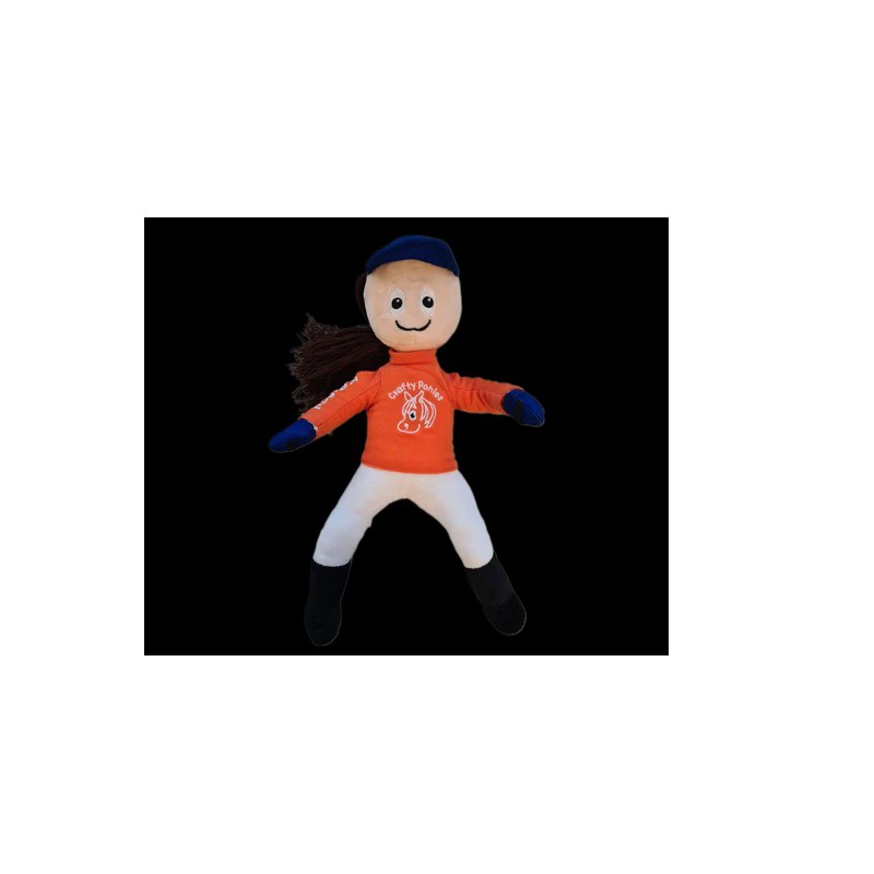 Crafty Ponies -  Kristy ponyrijder (Pop) 31 cm CP059