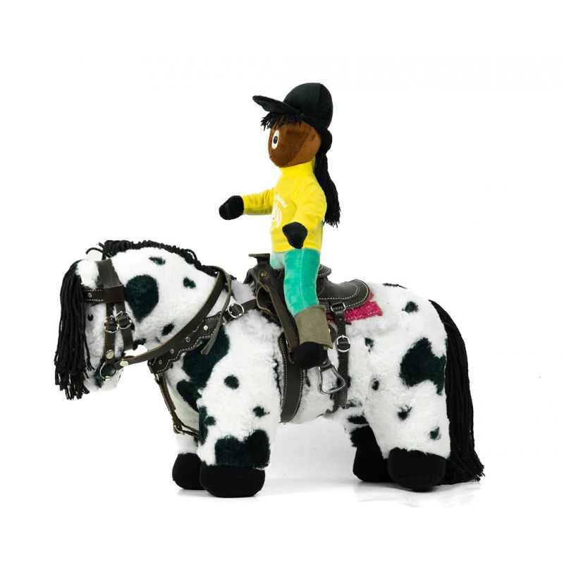 Crafty Ponies -  Alex ponyrijder (Pop) 31 cm CP054