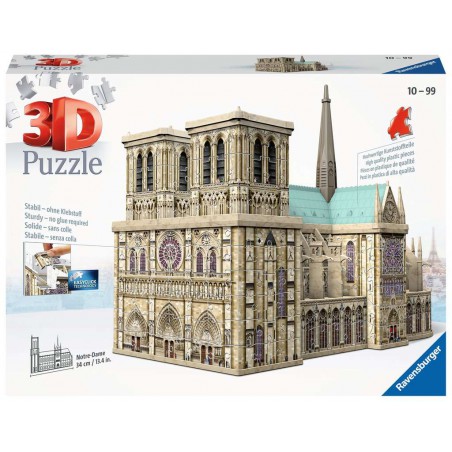 3D puzzel, Notre Dame, 349 stukjes Ravensburger