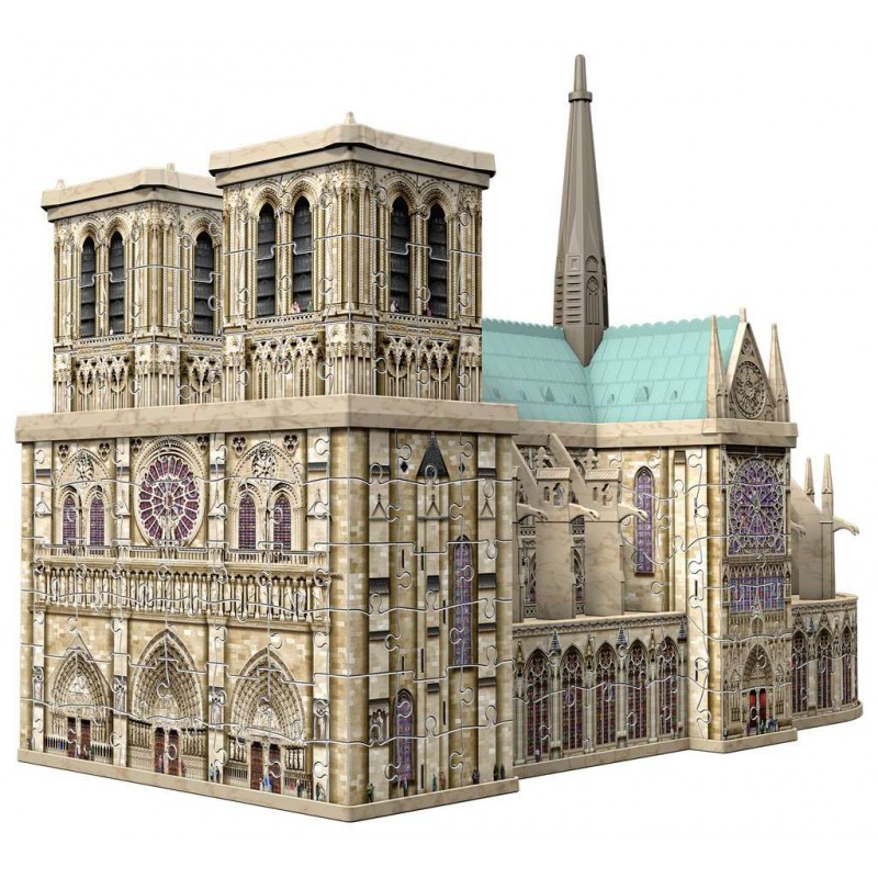 Notre Dame 3d puzzel  Ravensburger 349 stukjes