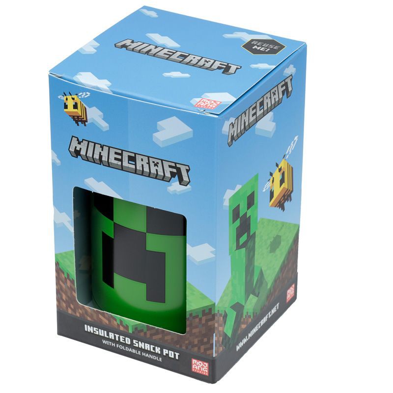 Minecraft, creeper thermos lunchpot heet & koud 500ml