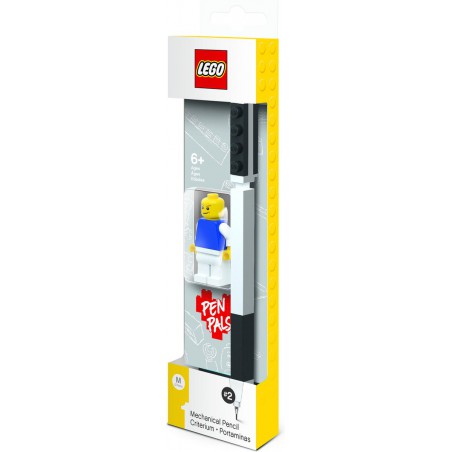 LEGO - Gel pen zwart + minifiguur