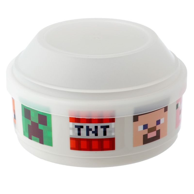 Minecraft, lunchbox bento rond gezichten