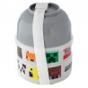 Minecraft, lunchbox bento rond gezichten