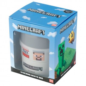 Minecraft, lunchbox bentro rond gezichten