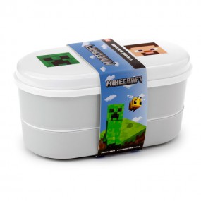 Minecraft, bentro box lunchtrommel gezichten