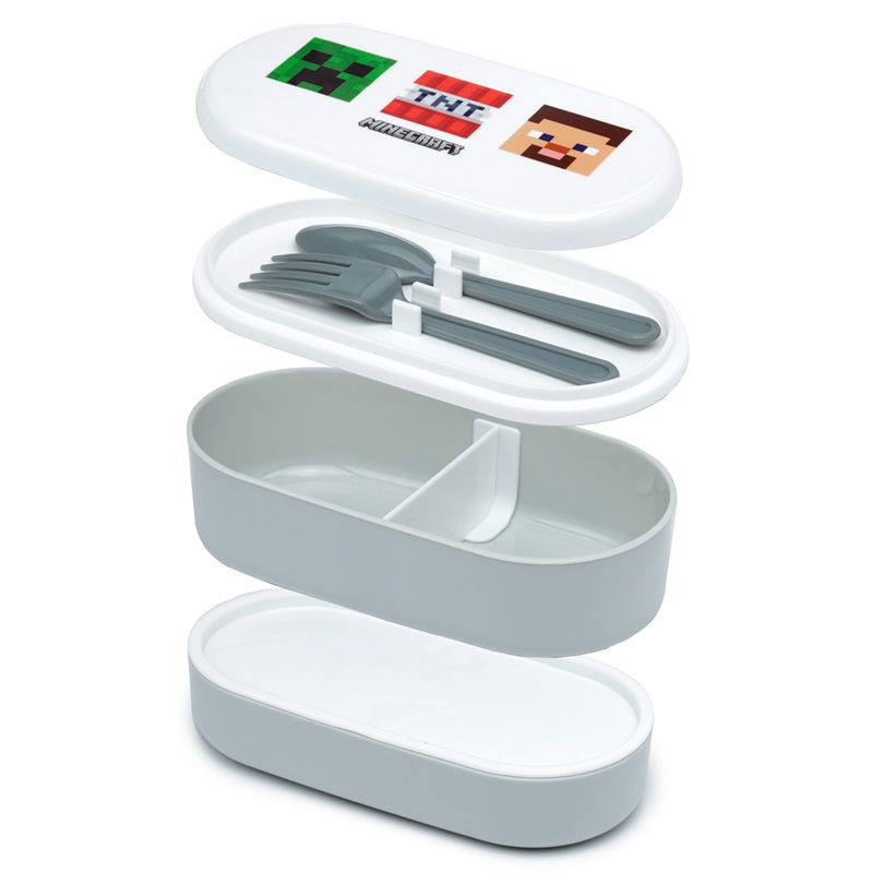 Minecraft, bento box lunchtrommel gezichten