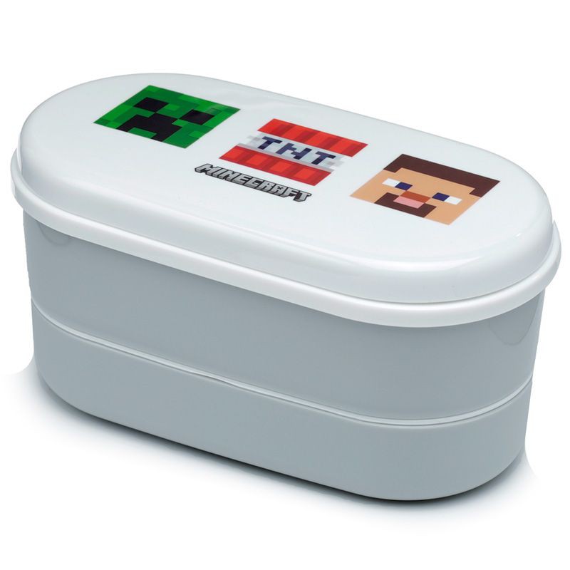 Minecraft, bento box lunchtrommel gezichten