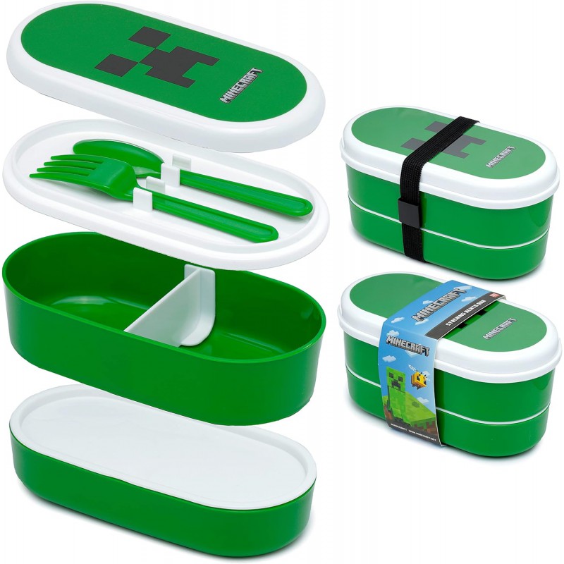 Minecraft, bento box lunchtrommel creeper